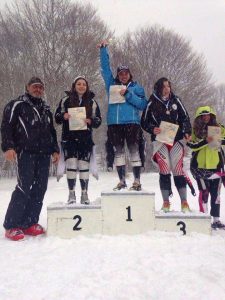 Η Φανή Μαρμαρέλη με το κύπελλο