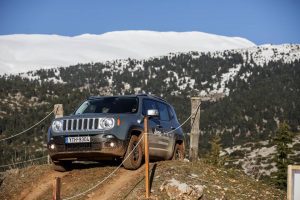 Jeep Renegade test drive JeepCamp JeepWinterProof Αραχωβα Παρνασσός