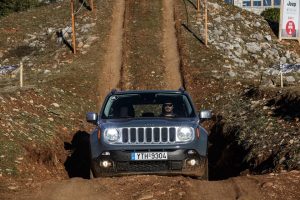 Jeep Renegade test drive JeepCamp JeepWinterProof Αραχωβα Παρνασσός