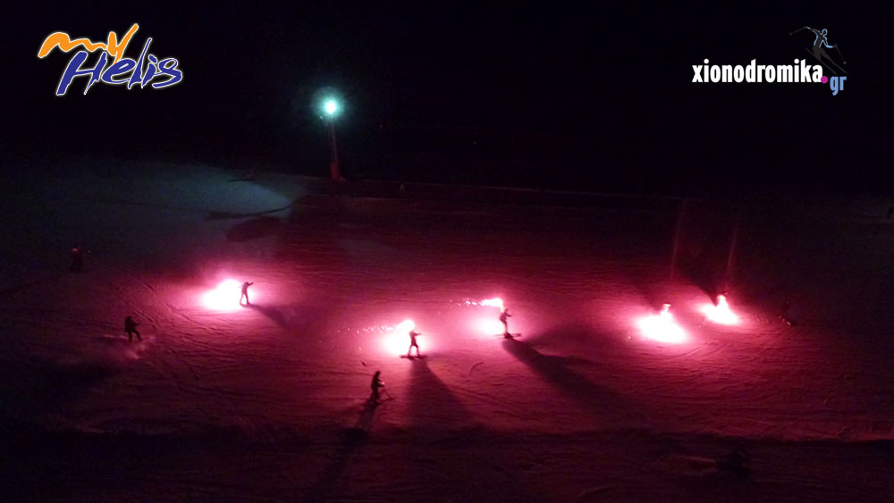 Νυχτερινό Σκι - Χιονοδρομικό Κέντρο Καλαβρύτων - 27.1.2018
