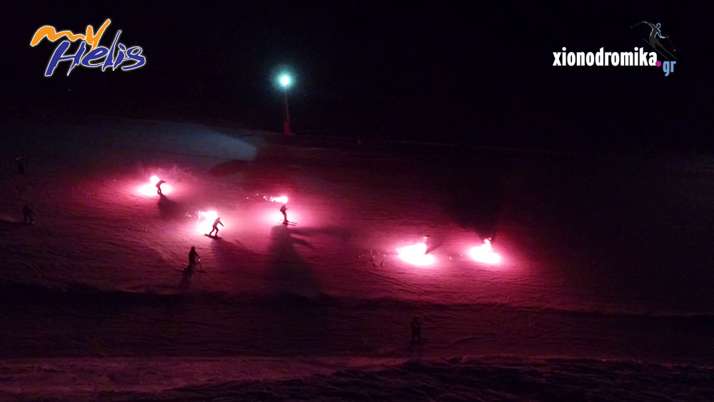 Νυχτερινό Σκι - Χιονοδρομικό Κέντρο Καλαβρύτων - 27.1.2018