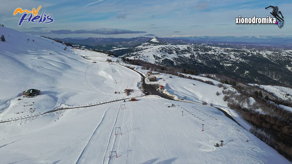 Χιονοδρομικό Κέντρο Βασιλίτσας MyHelis DJI drones