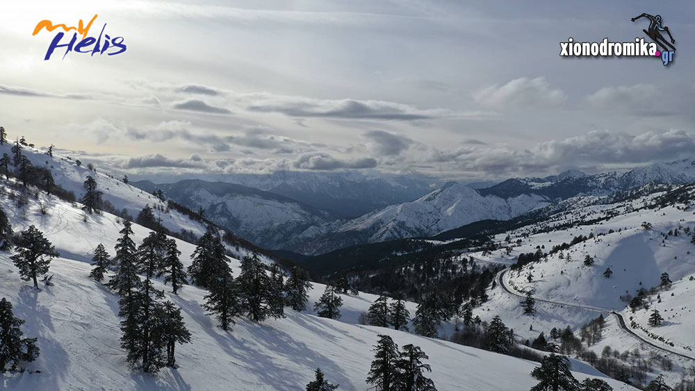 Χιονοδρομικό Κέντρο Βασιλίτσας MyHelis DJI drones