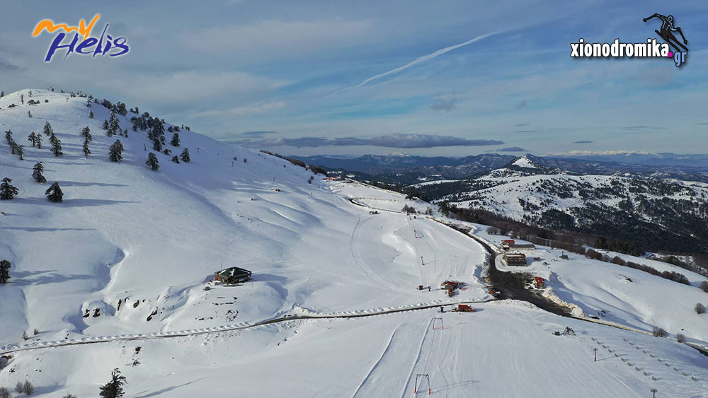 Χιονοδρομικό Κέντρο Βασιλίτσας MyHelis DJI drones