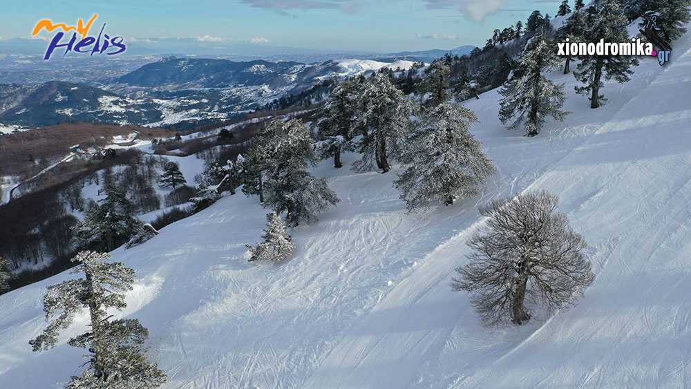 Χιονοδρομικό Κέντρο Βασιλίτσας MyHelis DJI drones