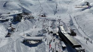 Χιονοδρομικό Κέντρο Παρνασσού aerial drone - xionodromika.gr
