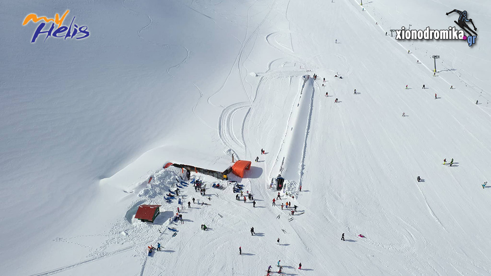 Χιονοδρομικό Κέντρο Βελουχίου MyHelis DJI Drones
